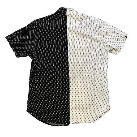 Drill Clothing Slim Fit Short Sleeve Button Down Cotton Shirt, Sz M - Picture 2 of 10